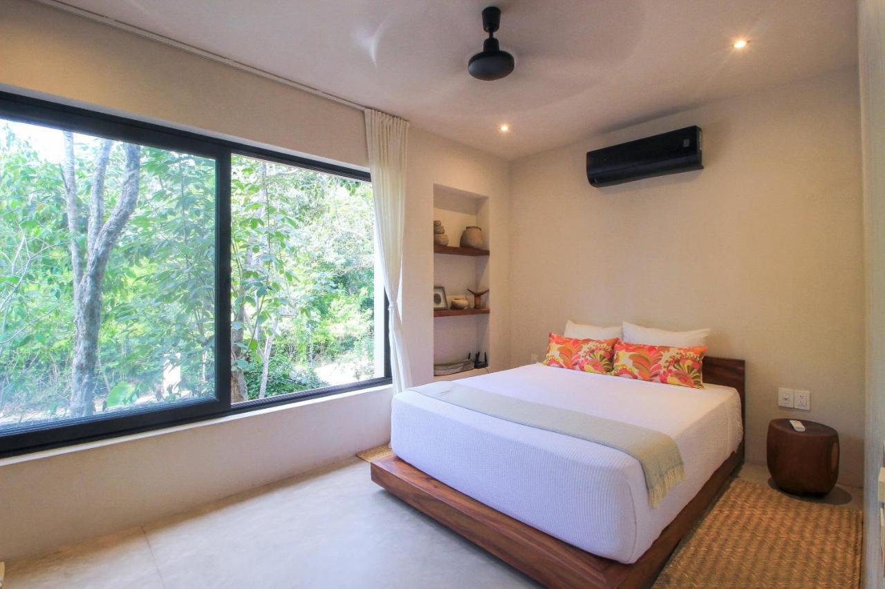 Elegant Boho Style Villa Jungle Views In Rooftop Deck & Outstanding Raw Pool In Holistika Τουλούμ Εξωτερικό φωτογραφία