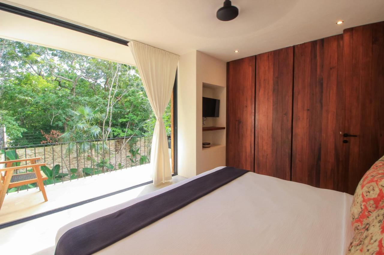 Elegant Boho Style Villa Jungle Views In Rooftop Deck & Outstanding Raw Pool In Holistika Τουλούμ Εξωτερικό φωτογραφία